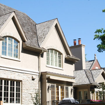 Exterior trim on various styles of homes