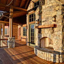 Main floor deck
