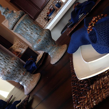 Interior Design - Canyon Lakes (Navy & Rust)