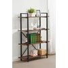 4-Shelves Industrial Bookcase