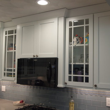 Geneseo Kitchen Remodel Dura Supreme Homestead Painted White MSI Quartz