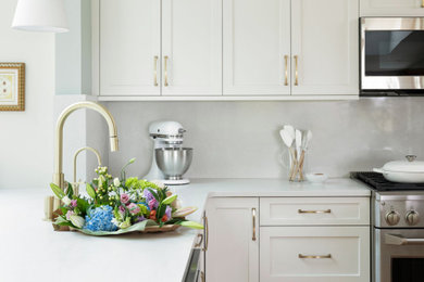 Kitchen photo in Boston