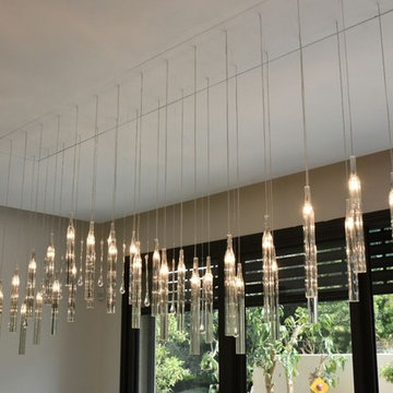 HAND BLOWN GLASS PENDANT LIGHTING