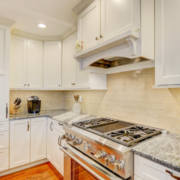 Warm Cream Kitchen Remodel: Springfield, IL