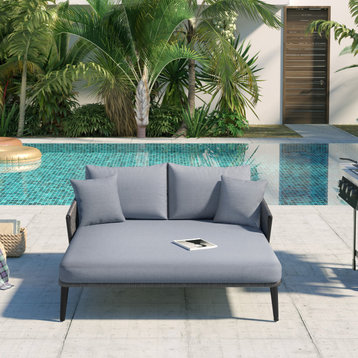 OVE Decors Roland Outdoor Patio Daybed Combo