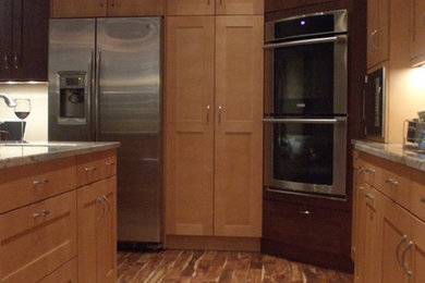 Trendy kitchen photo in Denver