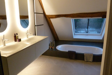 Design ideas for a bathroom in Surrey.