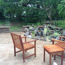 waterfall backyard