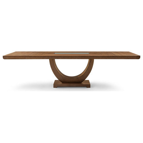 The Lauren Dining Table, 108.6", Walnut
