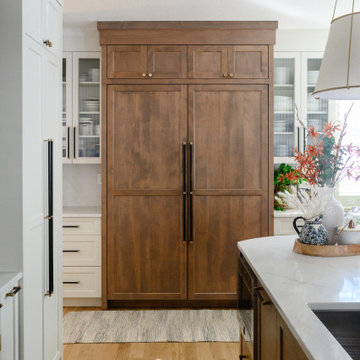 Modern kitchen with French Country detail