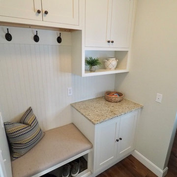 Custom mudroom bench cushion