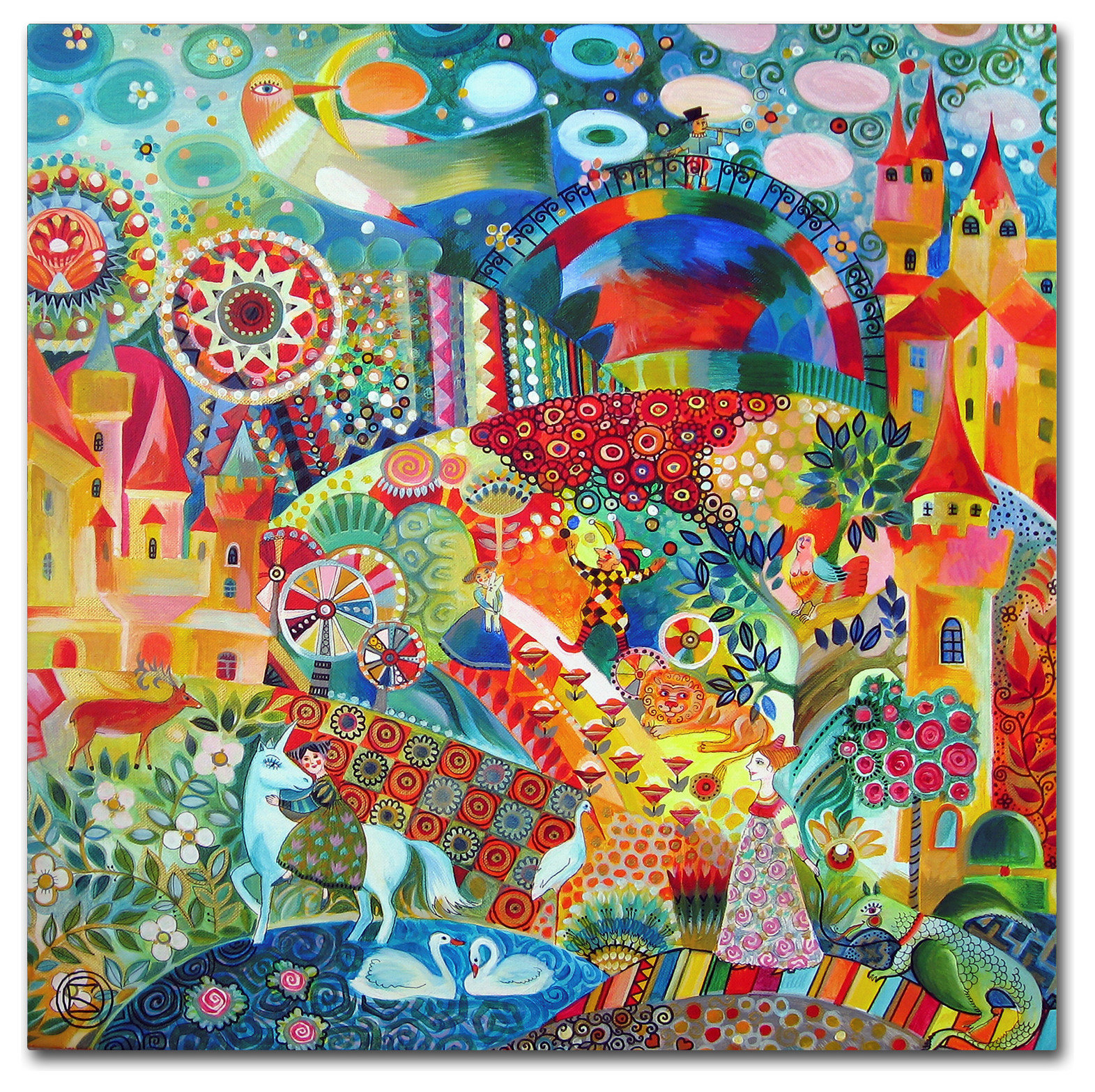 oxana-ziaka-unicorn-canvas-art-35-x-35-contemporary-prints-and