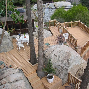 Granite Boulder Deck