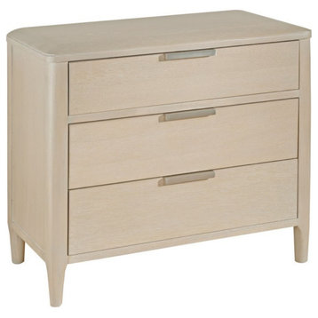 Pearl 3-drawer Nightstand With USB port
