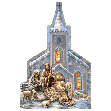 Nativity at The Chapel Ornament