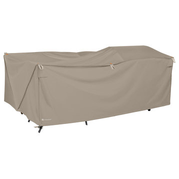 Storigami Easy Fold General Purpose Patio Furniture Cover, Goat Tan, X-Large