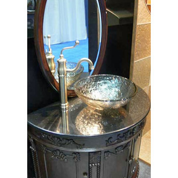 JSG Oceana Glass vessel sinks and Vanities