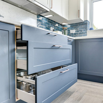 Classic British Shaker Kitchen in Worthing, West Sussex