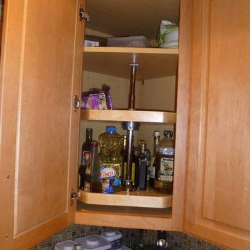 Lazy Susan Corner Cabinet Organizer