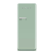 50's Retro Style Aesthetic Refrigerator, Pastel Green, Right Hand Hinge