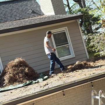 Roof & Gutter Cleaning Project