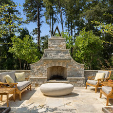 outdoor fireplace ideas
