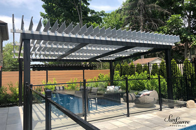 SunLouvre Pergolas 2 couleurs