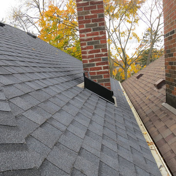 Asphalt Shingles Certainteed Landmark Moire Black Roof Installation