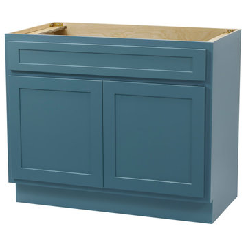 39" Freestanding Single Base Storage Cabinet With Soft Close Door