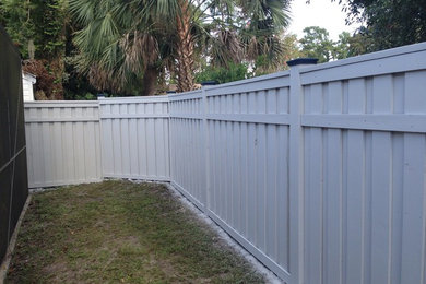 Custom Wood Fence Installation
