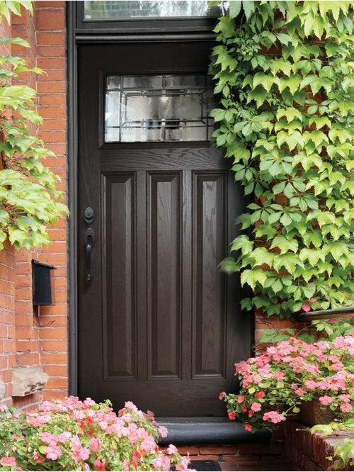 Woodgrain Fiberglass Doors Woodgrain Fiberglass Doors Front