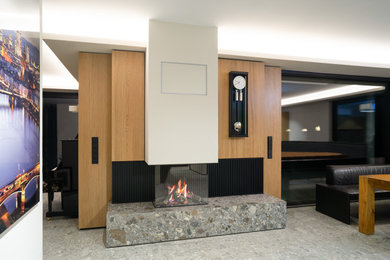 Gaskamin in Penthouse