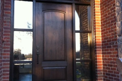 Cherry Grain Doors