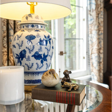 Living room refresh in a stately French provincial home