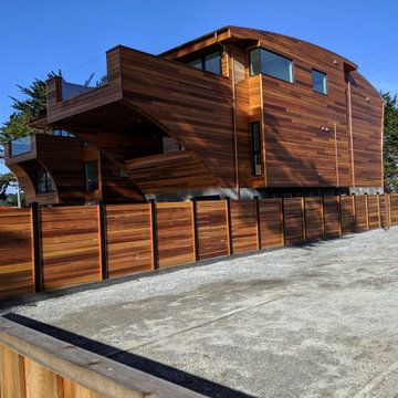 Custom Milled Clear, VG Western Red Cedar Siding