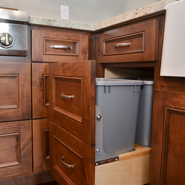 Custom Cabinet for Garbage and Recycle