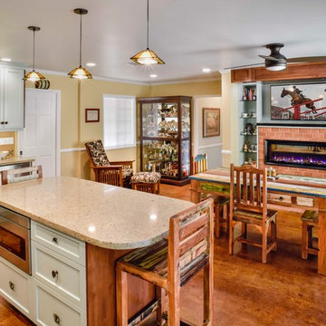 Remodel of kitchen, family room, master bath and laundry room – Shadow Hills, CA