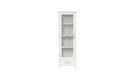 Elegant Home Fashions Delaney 49" 1-Door Linen Cabinet in White