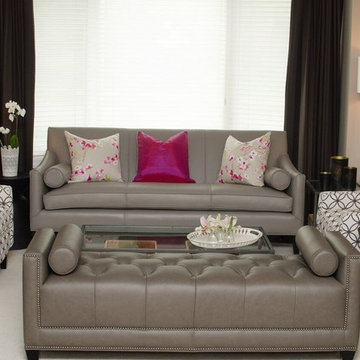 Bright and Fresh Living and Dining Room