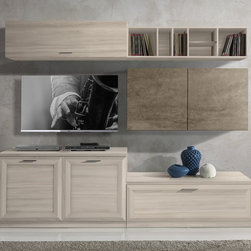 Modern Wall Unit JA-1052 | Made in Italy - $2,075.00 - Entertainment Centers And Tv Stands