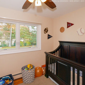 Sports Themed Baby's Room with New Casement Windows - Renewal by Andersen NJ / N