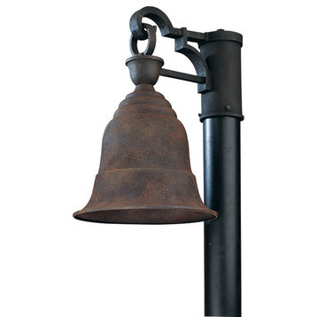 -1 Light Outdoor Post Lantern-10.5 Inches Wide by 15.5 Inches High - Outdoor