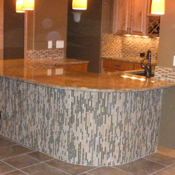 Wichita Traditional Basement Bar