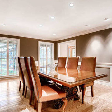 Before & after dining room