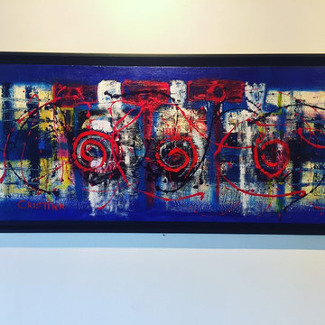 Artwork sold to Art Collectors Buzz & Liz at D'Arte Gallery