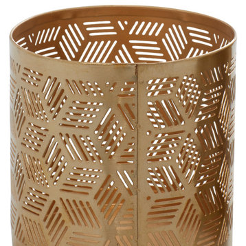 Glam Gold Metal Pencil Cup 57417