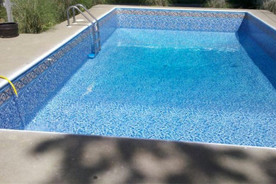 Inspiration for a timeless pool remodel in Other