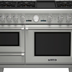 Thermador 48 inch Professional Series Pro Grand Commercial Depth Dual Fuel Steam - Gas Ranges And Electric Ranges