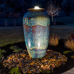 Water Jar Water Feature - Outdoor Fountains And Ponds