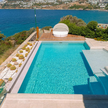 Snow White Porcelain Tiles - Bodrum,Mugla Villa